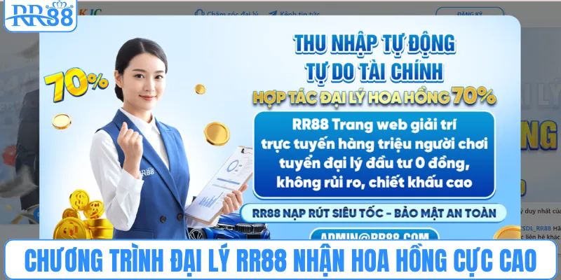 Chương trình đại lý RR88 với hoa hồng cực cao