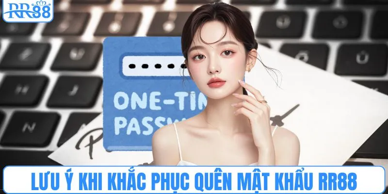 Lưu ý khi khắc phục quên mật khẩu RR88